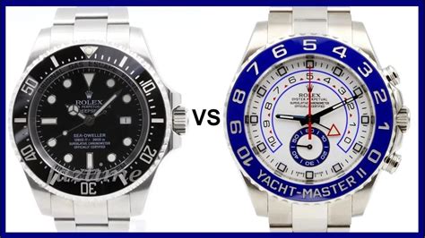 rolex deepsea vs yacht master 2|Rolex watch review.